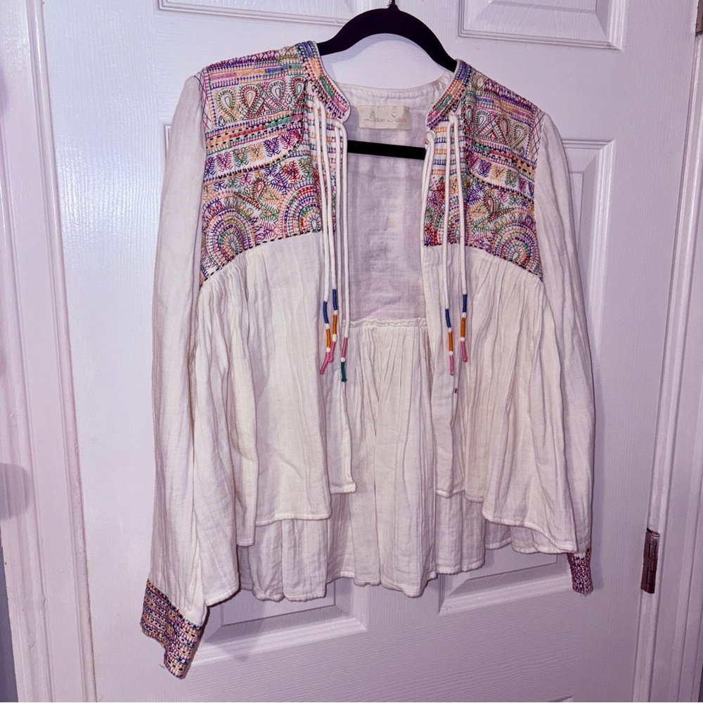 Love Sam Daisy Jacket In Cloud Multi - image 3